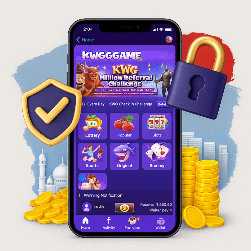 Secure and safe by Game KWG